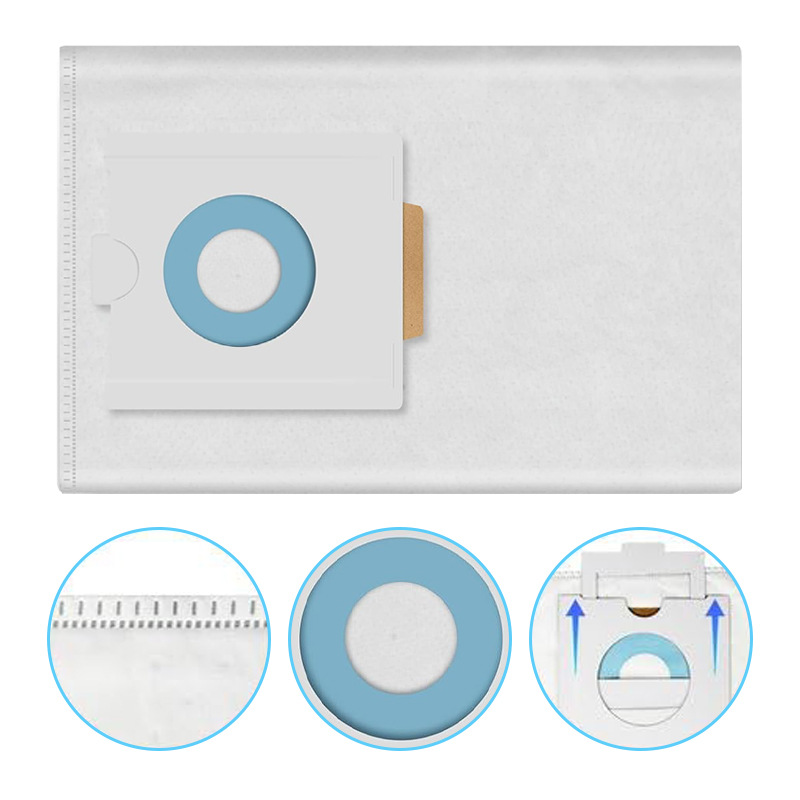 Dust Bags for Festool CT36E / CT/CTL/CTM 26 Dust Extractors, Self-Cleaning Anti-Clog Filter Bags
