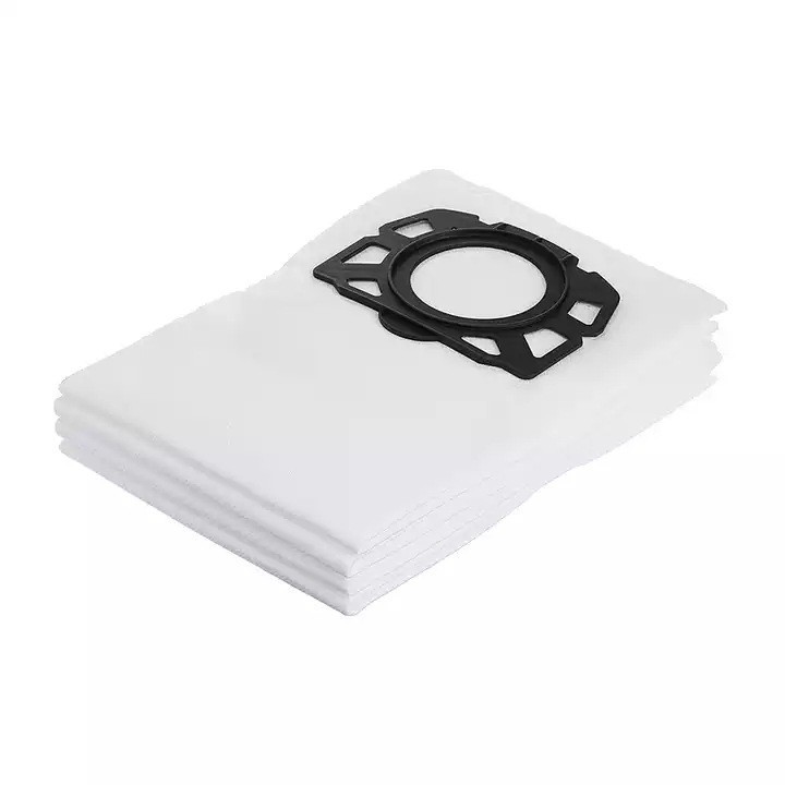 Dust Bags for Karcher WD4/WD5/MV4/MV5/MV6/MK5/MK6, KFI 487 2.863-006.0 Replacement Fleece Filter Bags for Wet/Dry Vacuums