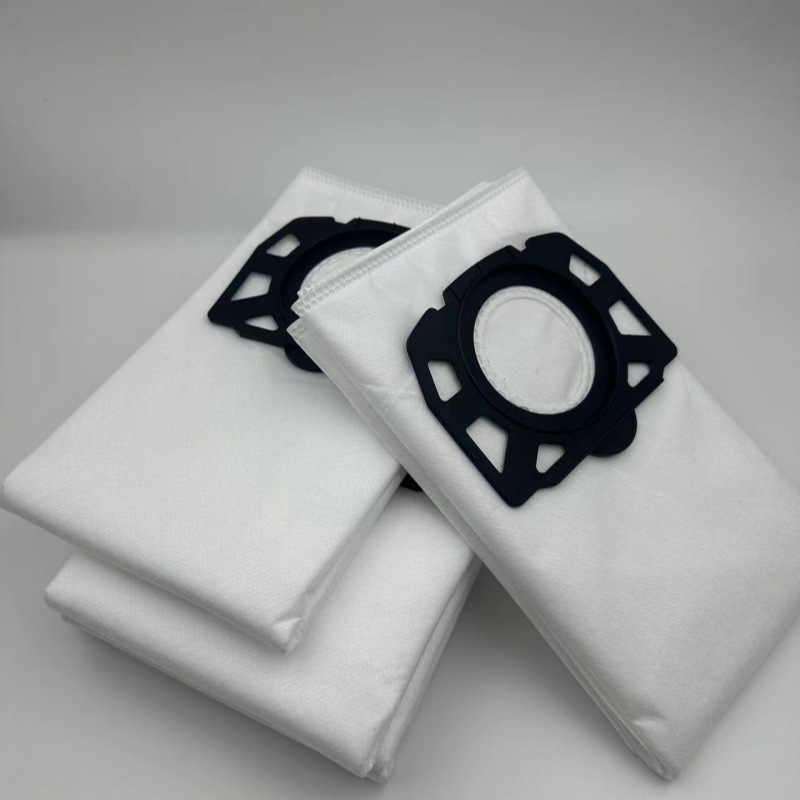Dust Bags for Karcher WD4/WD5/MV4/MV5/MV6/MK5/MK6, KFI 487 2.863-006.0 Replacement Fleece Filter Bags for Wet/Dry Vacuums