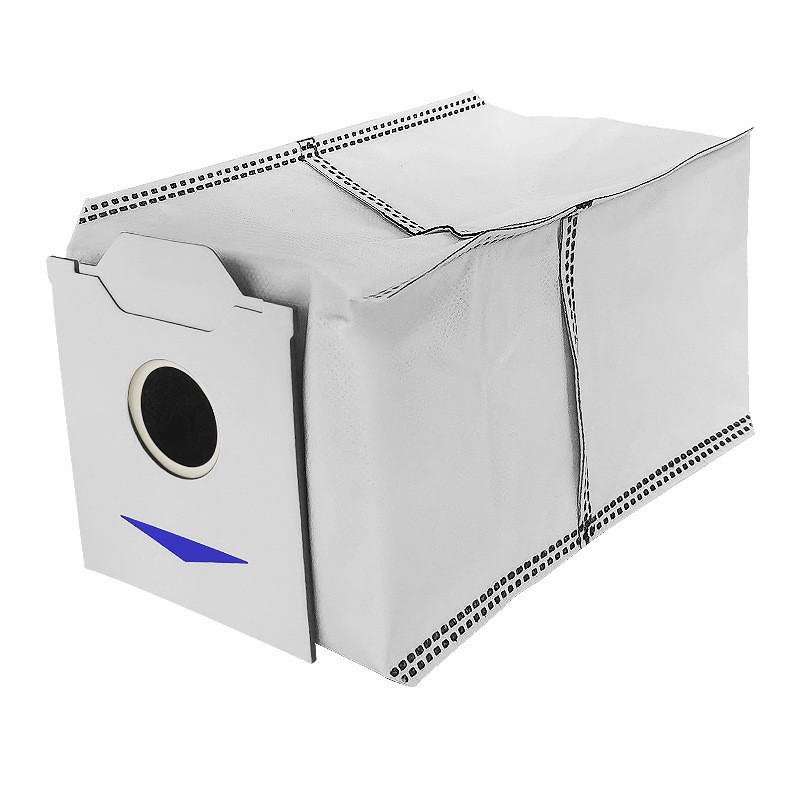 Dust Bags for ECOVACS DEEBOT N30 PRO OMNI, Compatible with N30 / N30 PLUS / N30 OMNI Auto-Empty Station, 4-Layer Filtration with Antibacterial & Activated Carbon, Large Capacity Replacement Bags