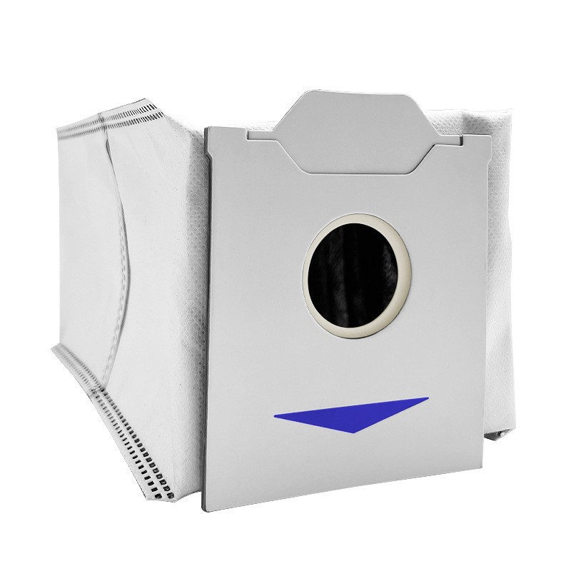 Dust Bags for ECOVACS DEEBOT N30 PRO OMNI, Compatible with N30 / N30 PLUS / N30 OMNI Auto-Empty Station, 4-Layer Filtration with Antibacterial & Activated Carbon, Large Capacity Replacement Bags