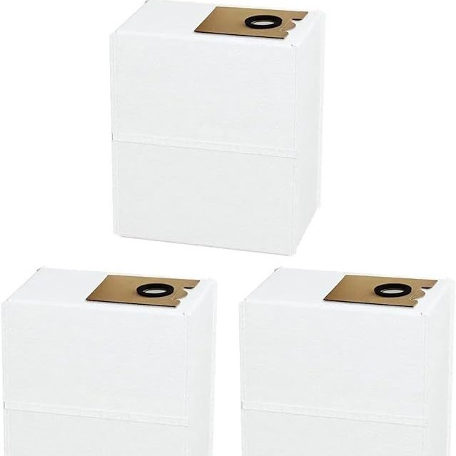 Dust Bags for Lefant M2 PRO / M2 Plus / M2S Pro & OKP L3 / M3 Robot Vacuum, 2.5L Large Capacity, Auto-Seal, Replacement Bags for Self-Emptying Station