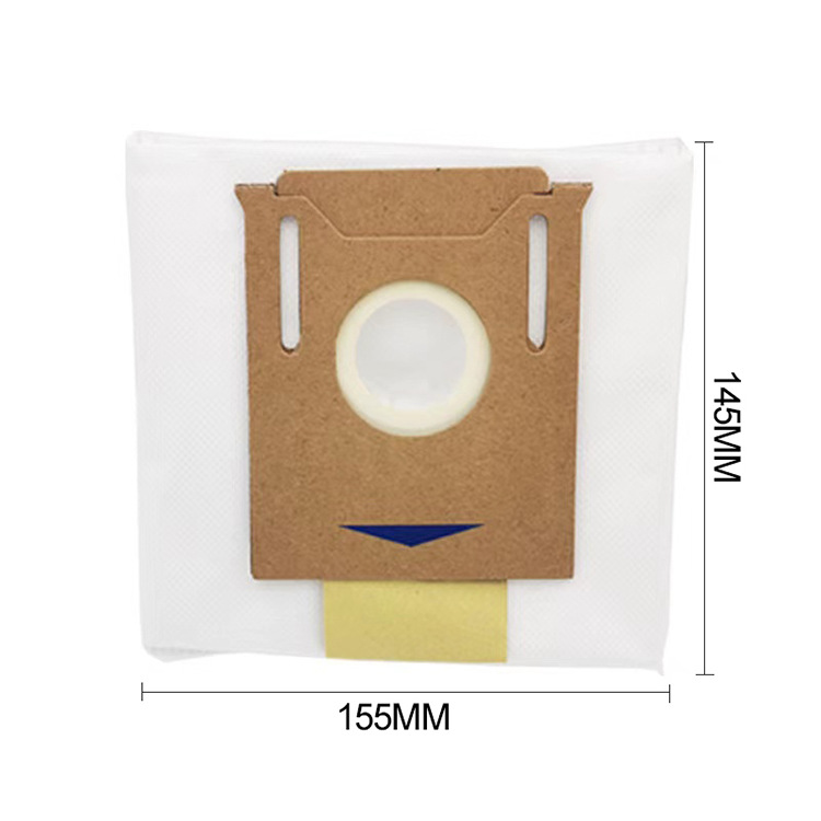 Antibacterial Dust Bags for ECOVACS DEEBOT T8+/T8 AIVI+/T9+/N8+/N8 Pro+/N10 Plus, 2.5L Large Capacity, Auto-Seal Replacement Bags for Self-Emptying Station
