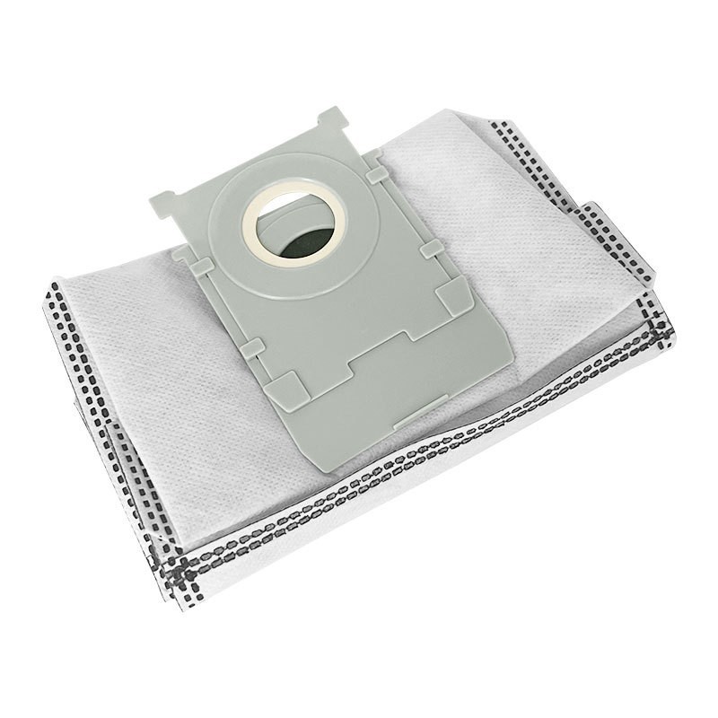 Antibacterial Dust Bags for ECOVACS DEEBOT T50 PRO / X8 Pro Plus / X9 Pro, 4L Large Capacity, Auto-Seal Replacement Bags for Self-Emptying Station