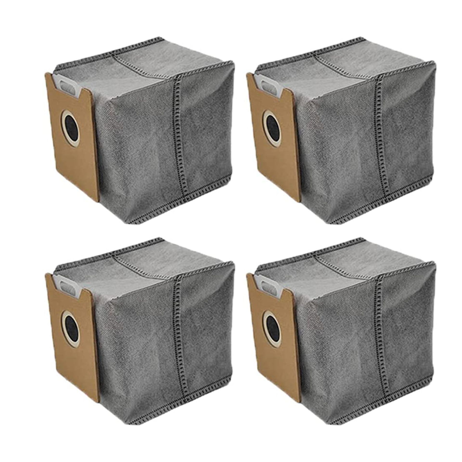 Dust Bags for Eufy G35+ / G40+ / G40 Hybrid+ Robot Vacuum, Replace T2954111, Auto-Seal Antibacterial Activated Carbon Bags for Self-Empty Station