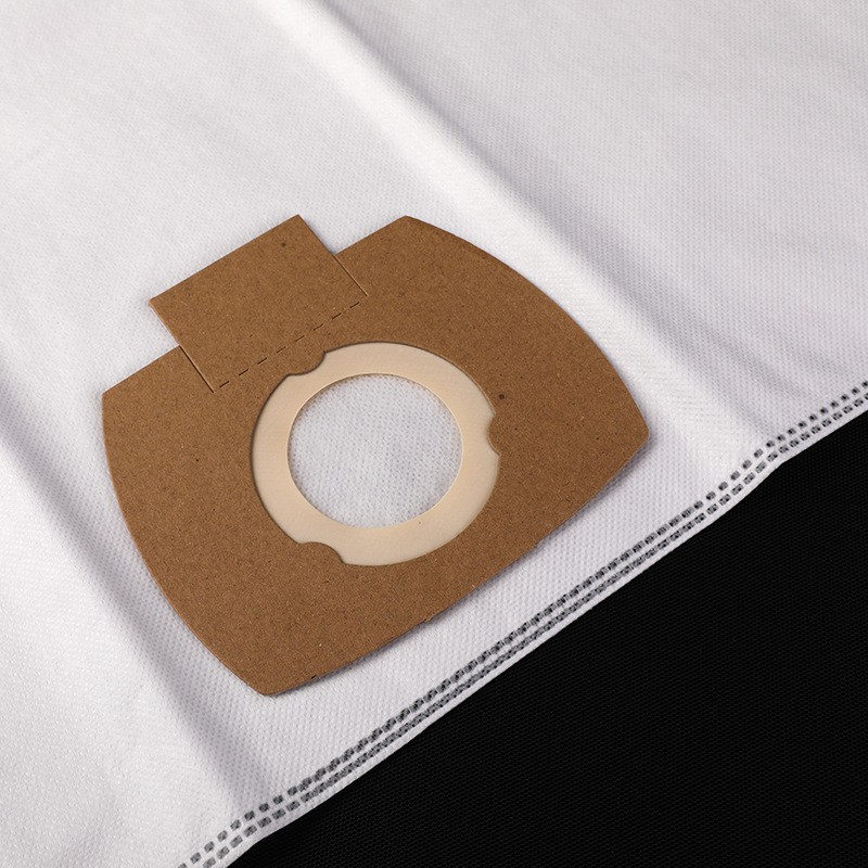 Genuine Replacement Fleece Dust Bags for Nilfisk Alto Aero 25-21, MPN 107419590, 99.7% Filtration, 5-Pack, Compatible with Aero 20/25 Series & Buddy 15/18