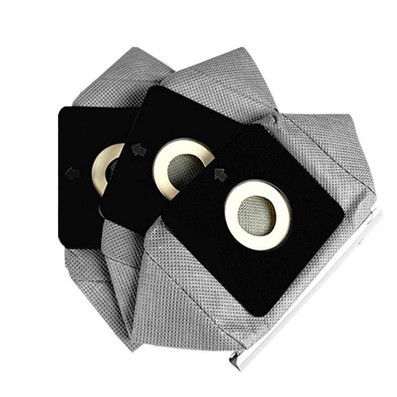 Washable Cloth Dust Bags for Midea ZW1200-201 ZW1000-6/7 QW12T4, 5-Pack, Reusable Non-Woven Fabric, Compatible with QW12 Series