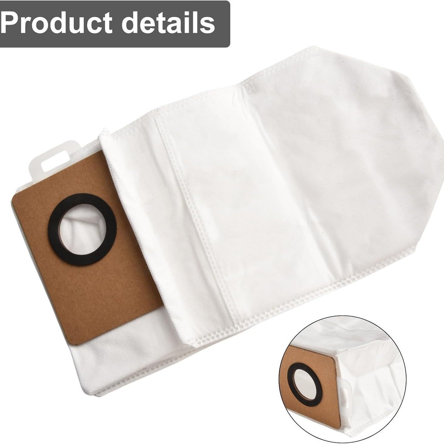 3.5L Large Capacity Dust Bags for ILIFE T20S A20 Self-Emptying Station, 2-Pack, Disposable Non-Woven Fabric, Compatible with Polaris PVCR 3600 G2 Series