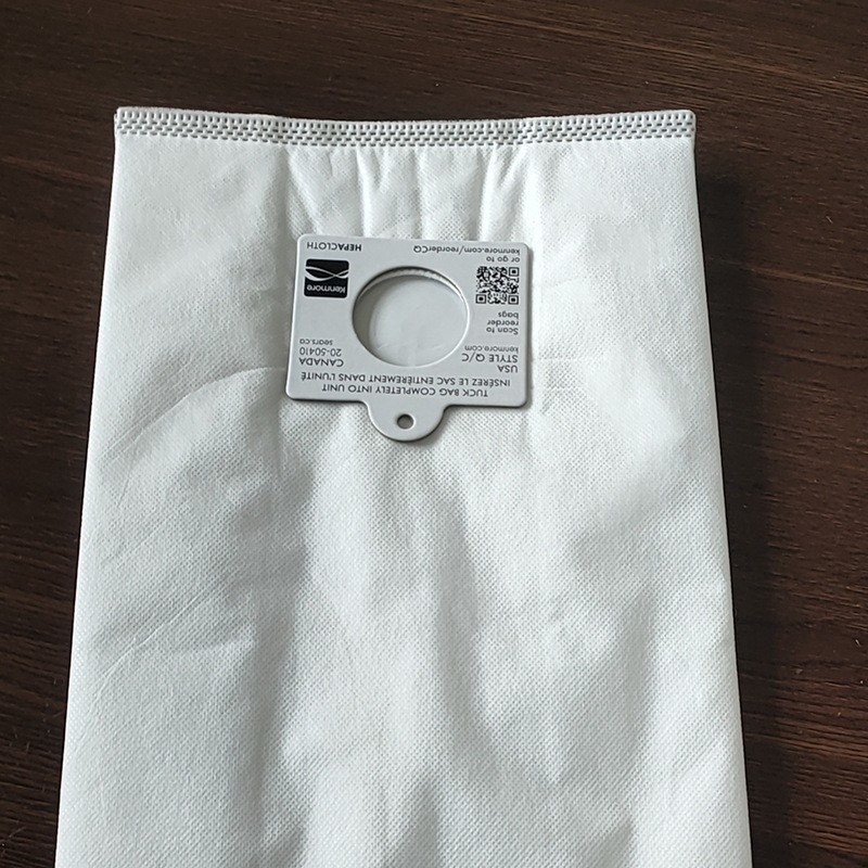 HEPA Dust Bags for Kenmore Type C/Q 5055 50558 53291, 6-Pack, Fits 21814 81214 81414 & Panasonic C-5 C-18 Canister Vacuums