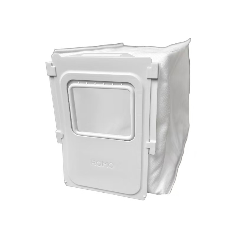 Dust Bags for DJI ROMO P/A/S Base Station, 2.4L Large Capacity, Auto-Seal, Multi-Layer 3D Filter Material, 99.5% High-Efficiency Filtration, Long-Lasting Antibacterial, Compatible with DJI ROMO Series