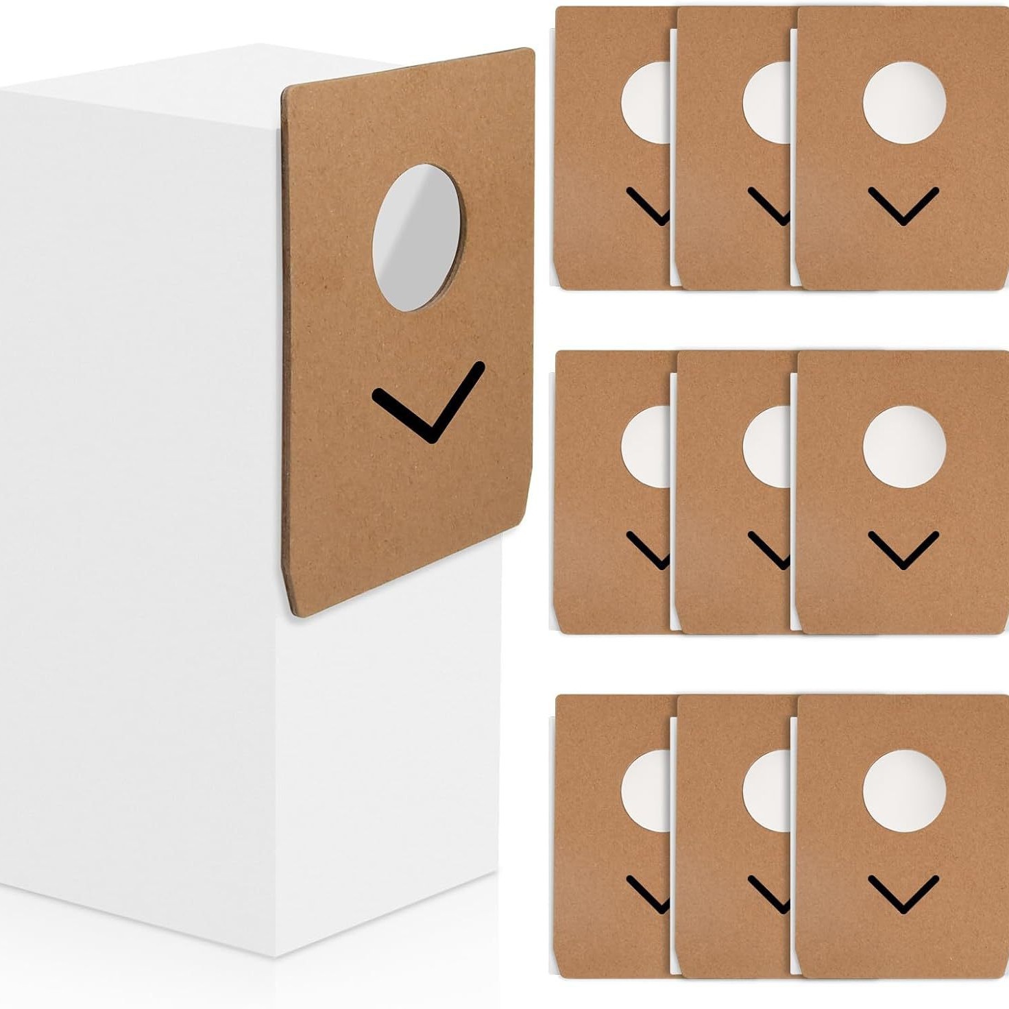 Dust Bags for Eureka Stylus Elite NEC490BL Cordless Vacuum, 3L Auto-Seal Replacement Dust Bags