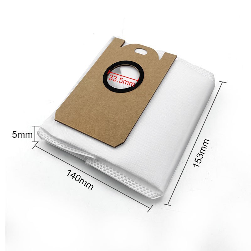 Dust Bags for Proscenic M7/M8 Pro, Uoni V980, Xiaomi R1, Lenovo T1/LR1, Amarey A90+ Auto-Empty Robot Vacuum