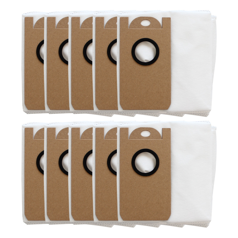 Dust Bags for Viomi S9 / Alpha / Lingli 1A Robot Vacuum Cleaner, Fit VXVC12/13/14, 3L Large Capacity, Auto-Seal