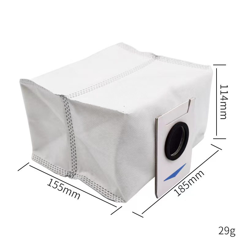 Dust Bags for ECOVACS DEEBOT X1 OMNI / T10 OMNI / T20 OMNI, Replace D-DB03-0003, 3L Large Capacity, Auto-Seal