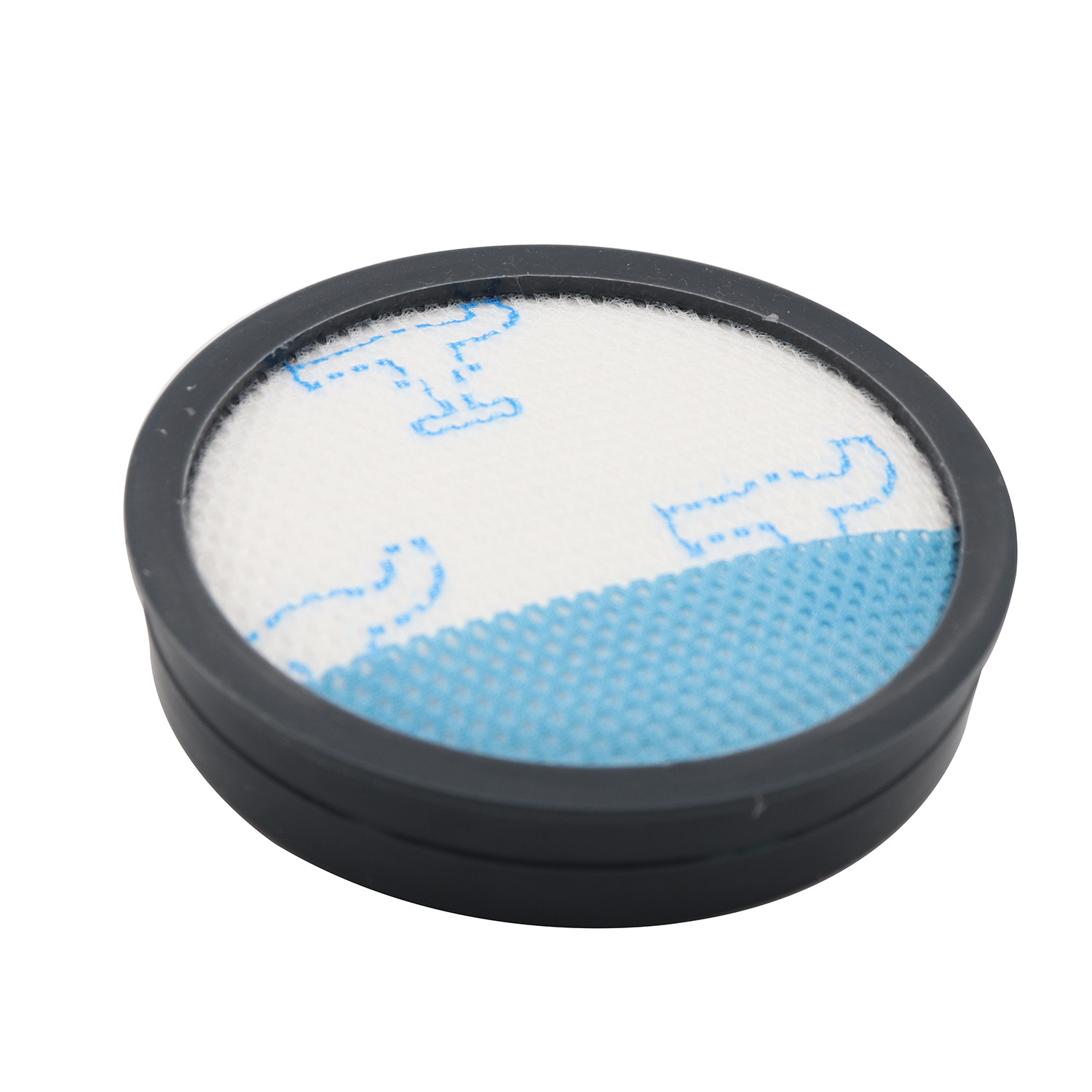 Filter Set for Rowenta FTL30, RO3715, RO3759, RO3798 Vacuum Cleaners, Blue Foam + White Filter Replacement Parts