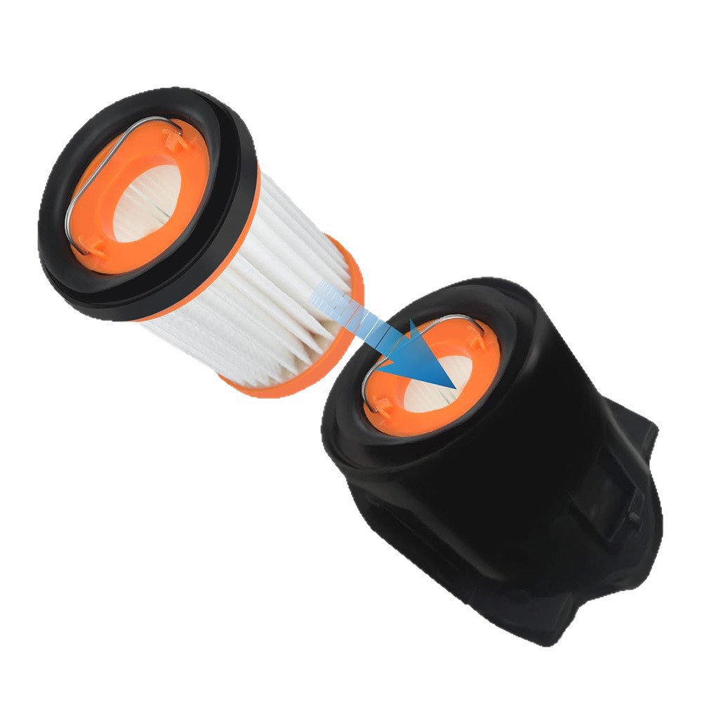 HEPA Filter for Shark XHFWV200, W1/W2/W3, WV200/WV205 Cordless Handheld Vacuums, Washable Replacement Parts