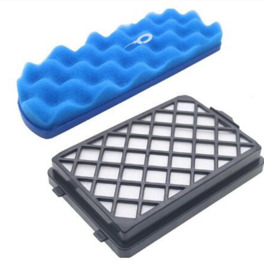 HEPA Filter Set for Samsung SC88 Series Vacuum Cleaners, Replace DJ97-01670B DJ63-01126A, Post Motor HEPA Filter + Pre Motor Sponge Filter