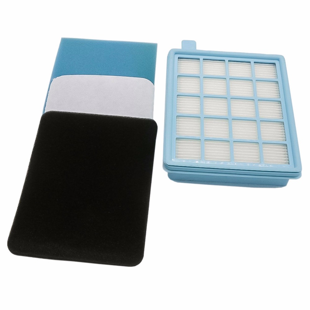 Filter Set for Philips FC8470-FC8479, Replaces FC8058/01, HEPA Filter + 3-Pack Pre-Filters