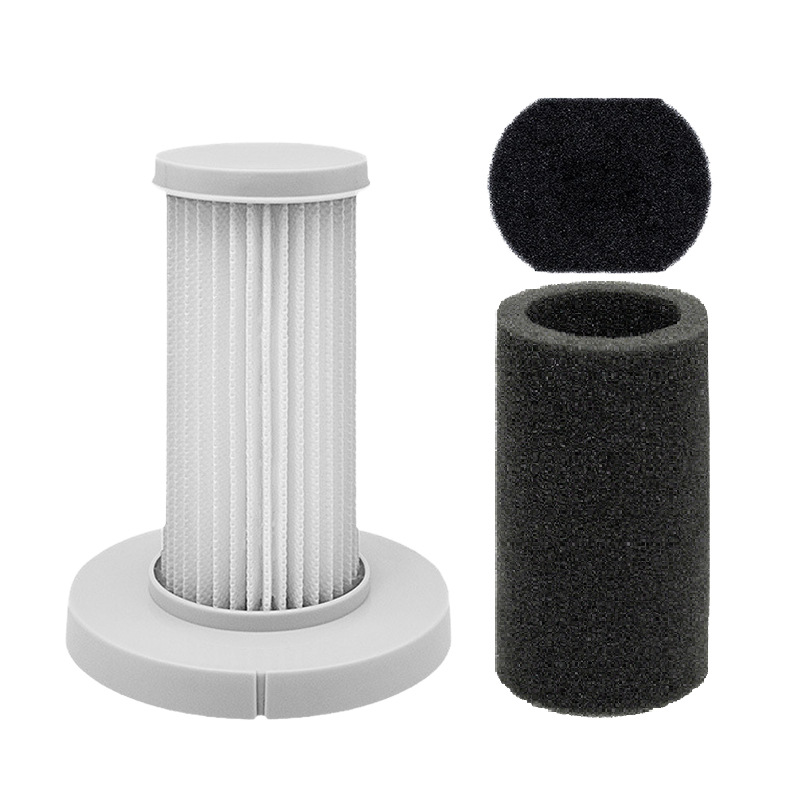 Filter Set for Deerma DX700 DX700S DX700 Pro JP600 TCL-JP600, HEPA Filter + Sponge Pre-Filter