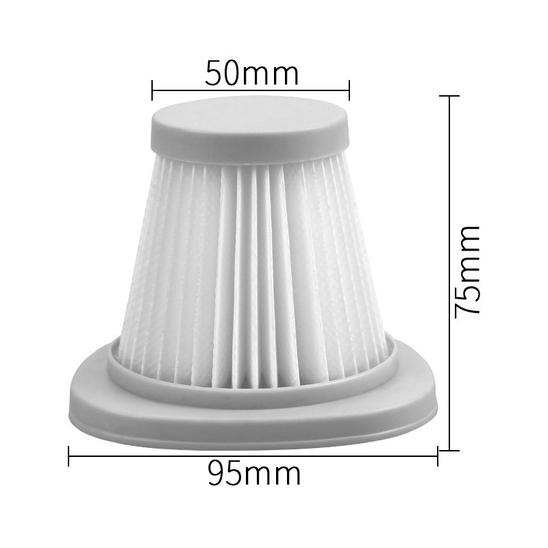 Washable HEPA Filter for Deerma DX118C DX128C Handheld Vacuum Cleaner, No Metal Mesh