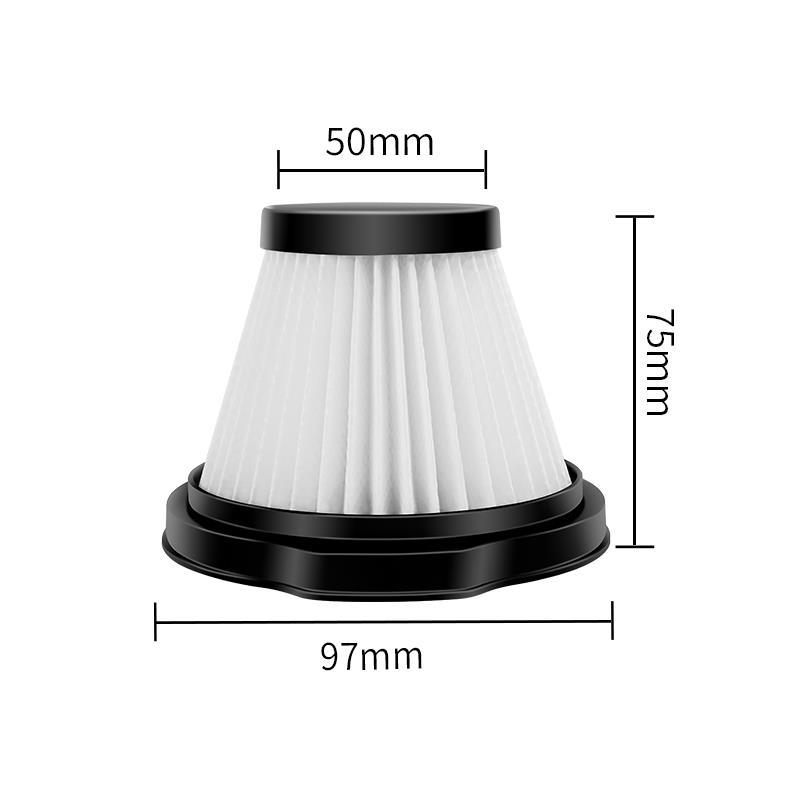 Washable HEPA Filter for Deerma DX115C DX115S Handheld Vacuum Cleaner, No Metal Mesh