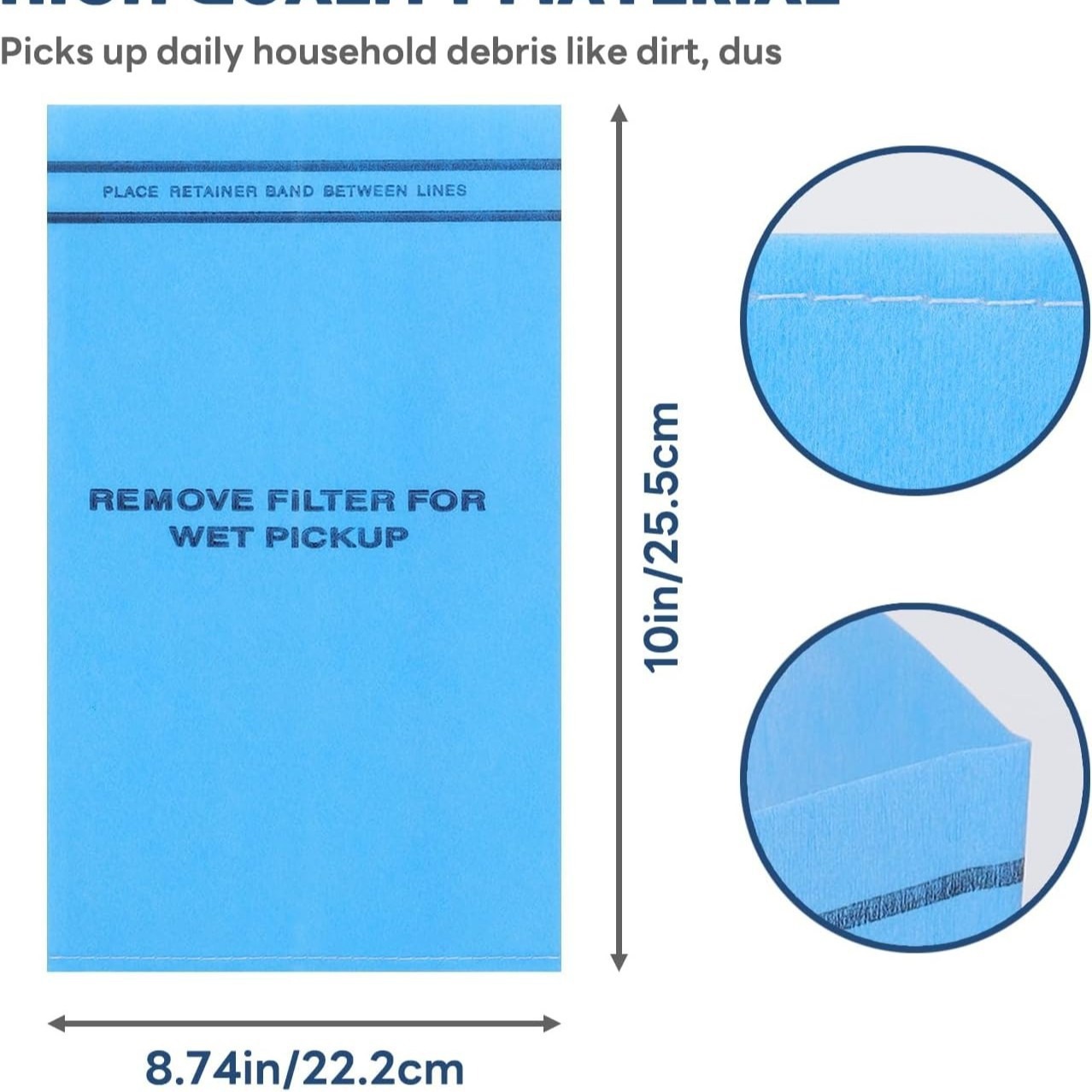 Compatible with WORKSHOP WS01025F, Craftsman 9-38737, MultiFit VF2000