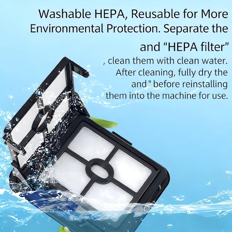 1608684 Filter Replacement for Bissell CrossWave 2554A 2582N 2225N 2765Z 2767Z Wet Dry Vacuum Cleaner