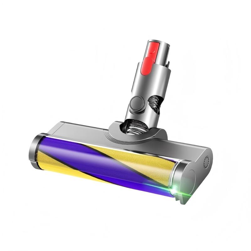 Motorized Soft Roller Floor Head with Green Laser Detection for Dyson V7 V8 V10 V11 V15 Cordless Vacuums