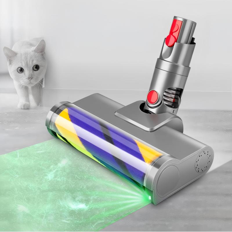 Green Laser Soft Roller Floor Head for Dyson V10 Slim / V12 Slim Cordless Vacuums