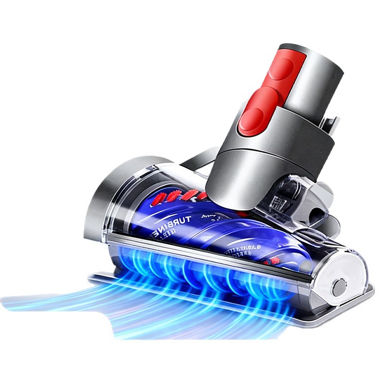 Dual Roller Motorized Mattress Tool for Dyson V7 V8 V10 V11 V15 Anti-Tangle Bed Vacuum Head