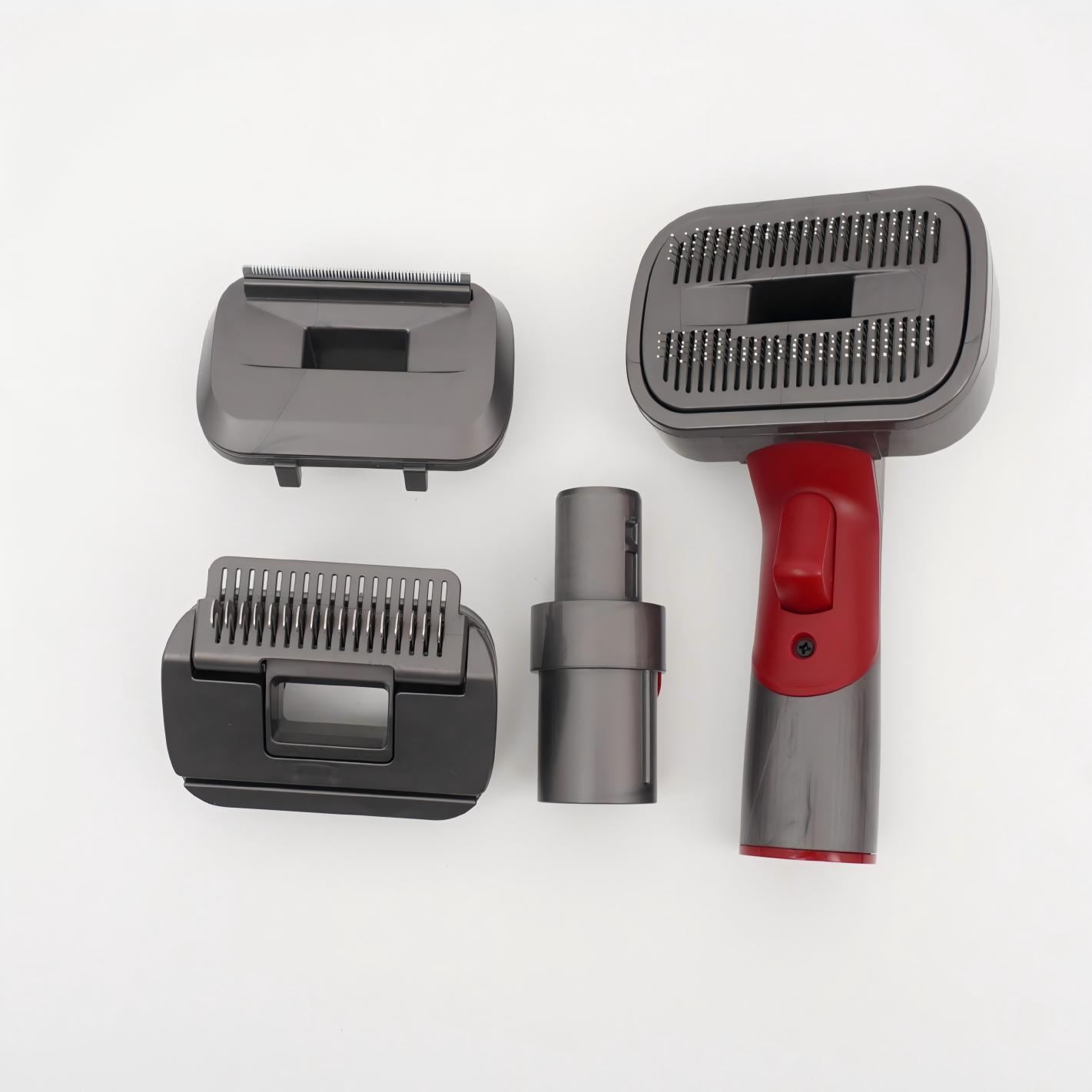 Pet Grooming Brush Kit for Dyson V6 V7 V8 V10 V11 V15 Cordless Vacuums Dog Cat Hair Removal Tool Set