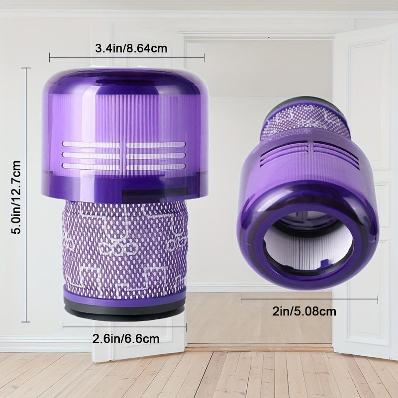 Post HEPA Filter Replacement for Dyson V11 / SV14 / V15 Detect Vacuum Cleaners