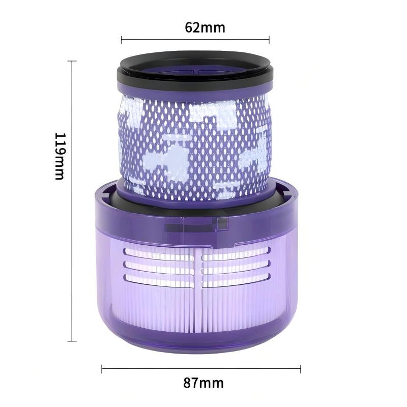 Post Motor HEPA Filter Replacement for Dyson V10 Slim / V10 Digital Slim (SV18) Vacuum Cleaners
