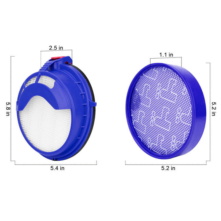 Pre & Post Filter Replacement Kit for Dyson DC25 Vacuum Cleaners