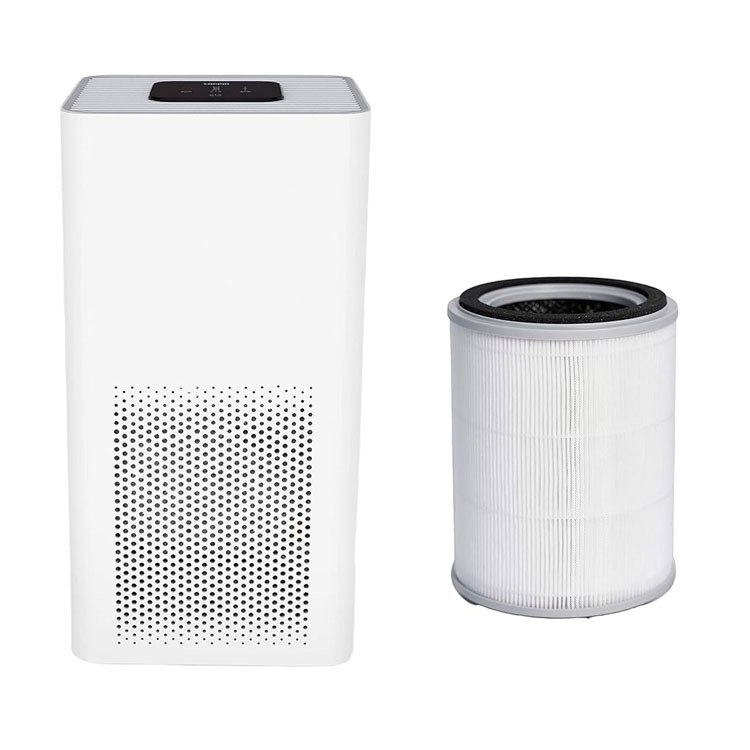 TOPPIN TPAP001 Replacement Filter H13 True HEPA & Activated Carbon Filter for Comfy Air C2 Air Purifier, Part # TPFF001