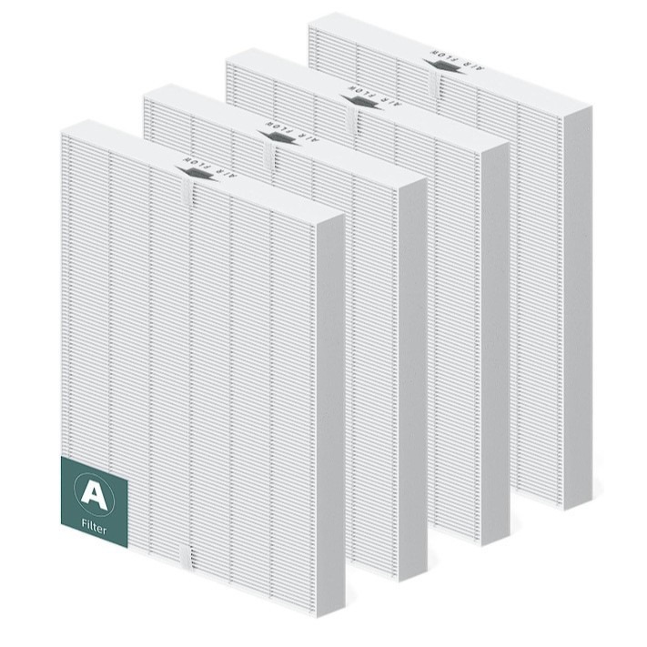 Winix 115115 Filter A (Size 21) Replacement Kit True HEPA + 4 Activated Carbon Pre-Filters for Winix C535, 5300-2, 6300, P300 Air Purifiers