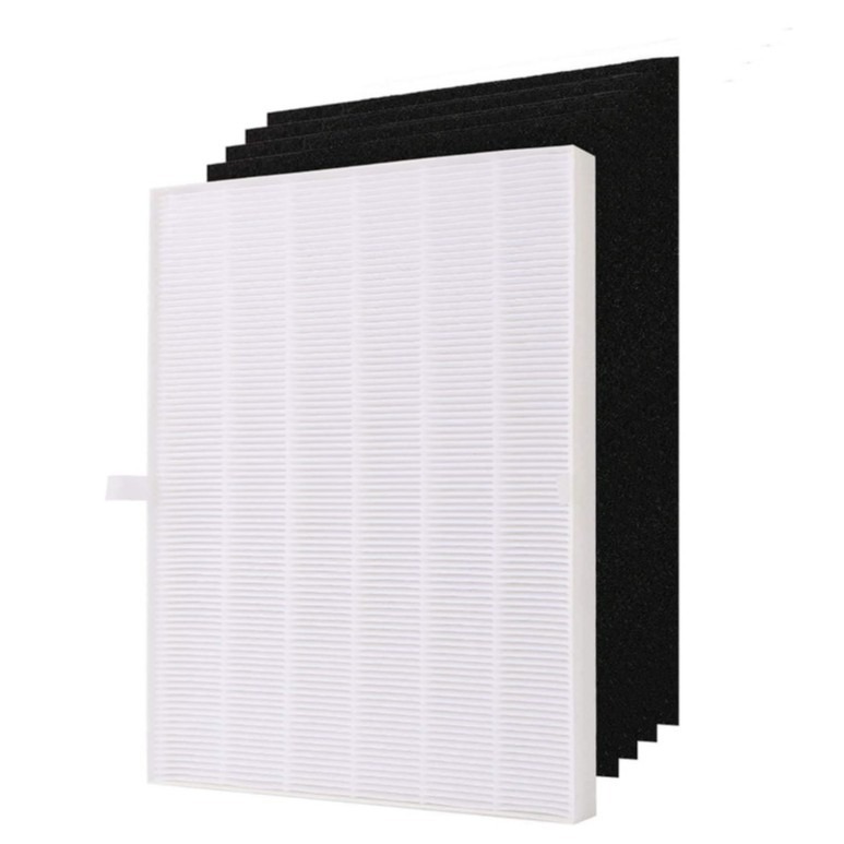 Winix 115115 Filter A (Size 21) Replacement Kit True HEPA + 4 Activated Carbon Pre-Filters for Winix C535, 5300-2, 6300, P300 Air Purifiers