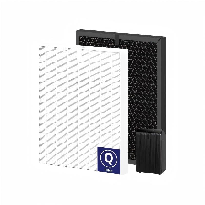 Winix 1712-0123-00 Filter Q Replacement Kit, True HEPA + AOC Carbon Filter for Winix 5510 & 5520 Air Purifiers