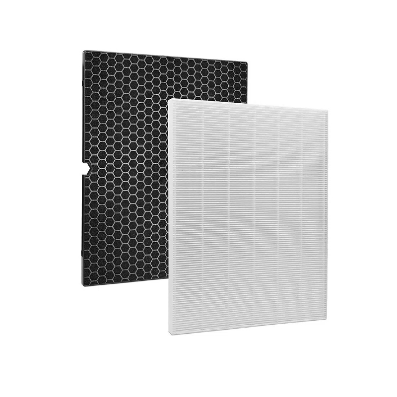 Winix 116130 Filter H Replacement Kit, True HEPA + Washable AOC Carbon Filter for Winix 5500-2 & AM80 Air Purifiers