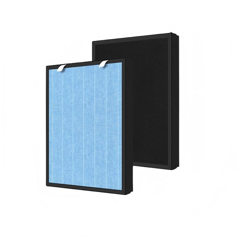 HATHASPACE HSP002 Replacement Filter, 4-in-1 H13 True HEPA & Activated Carbon Filter Compatible with HATHASPACE Smart True 2.0 Air Purifier