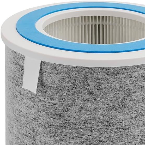 Shark HP100 Series Replacement Filter, 3-in-1 H13 True HEPA & Activated Carbon Filter for HP100/HP101/HP102/HP132/HP152 Air Purifiers, Replaces HE1FKPET/HE1FKBAS