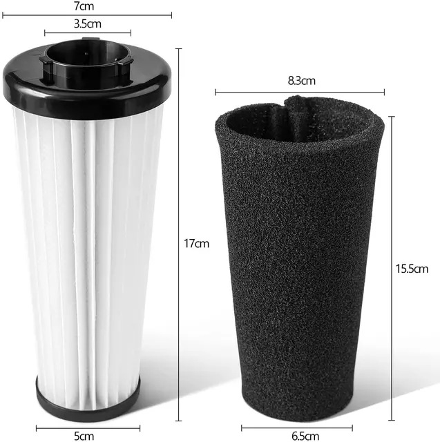 Dirt Devil Style F112 Pre-Motor Filter, Replacement for AD47936 440010556, Fits UD70355B / UD20120NC / UD70174 Dirt Devil Upright Vacuums