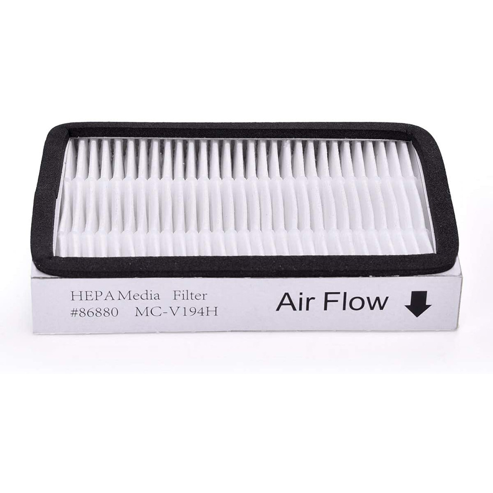 Replacement HEPA Filter for Kenmore EF-2 86880 40320, Washable Exhaust Filter Fits Kenmore Progressive Canister & Upright Vacuums, Replaces Panasonic MC-V194H