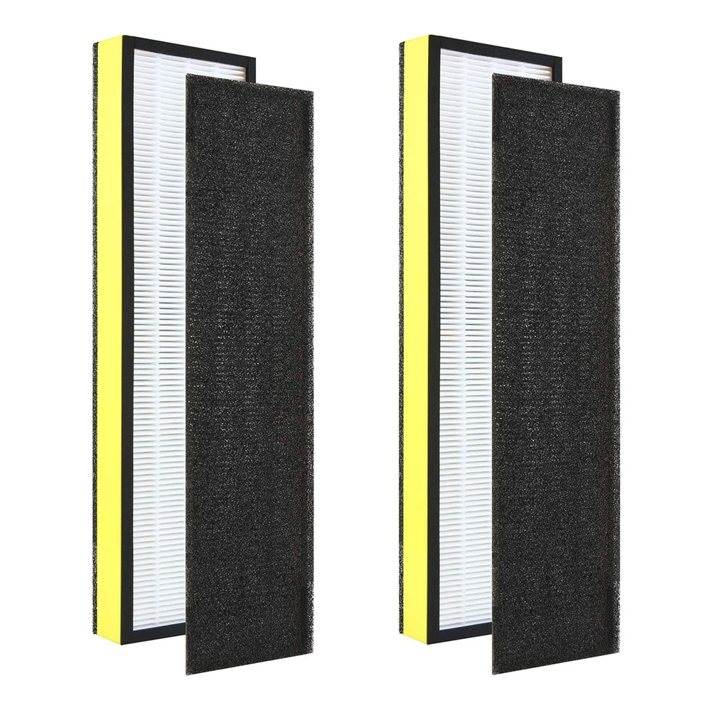 Filter B FLT4825 & Filter C FLT5000 Replacement for Germ Guardian Air Purifiers HEPA & Activated Carbon Filter Set