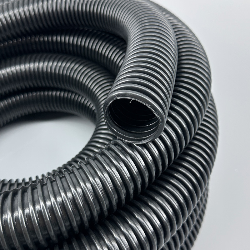 Flexible Corrugated Plastic Vacuum Replacement Hose Multi Diameter for Vacuum Equipment