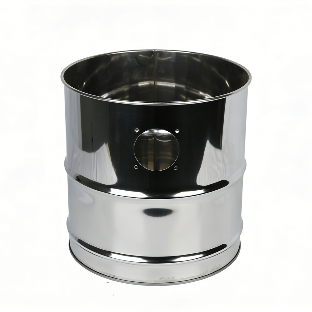 Large Capacity Stainless Steel Vacuum Dust Collector Bucket, Heavy Duty Dust Storage Barrel Replacement for Industrial Vacuum Cleaner